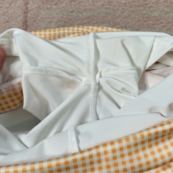 NWT Greg Norman Gingham Checkered Skort Golf Pickleball Skort Size Medium - Picture 11 of 12